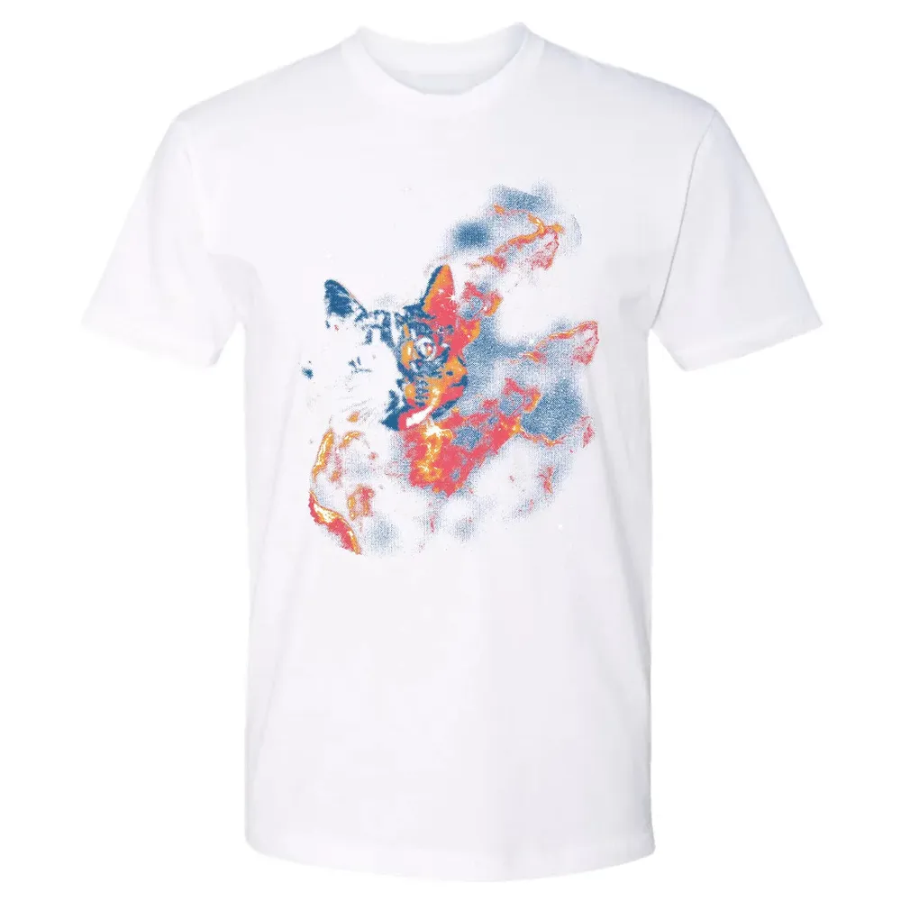 Space Cat Premium Unisex T-shirt - 4