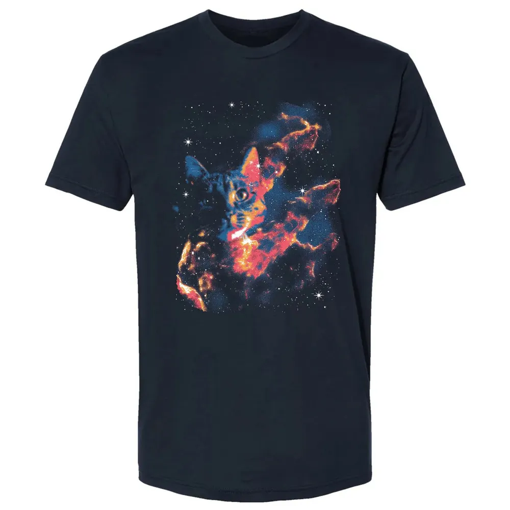 Space Cat Premium Unisex T-shirt - 2
