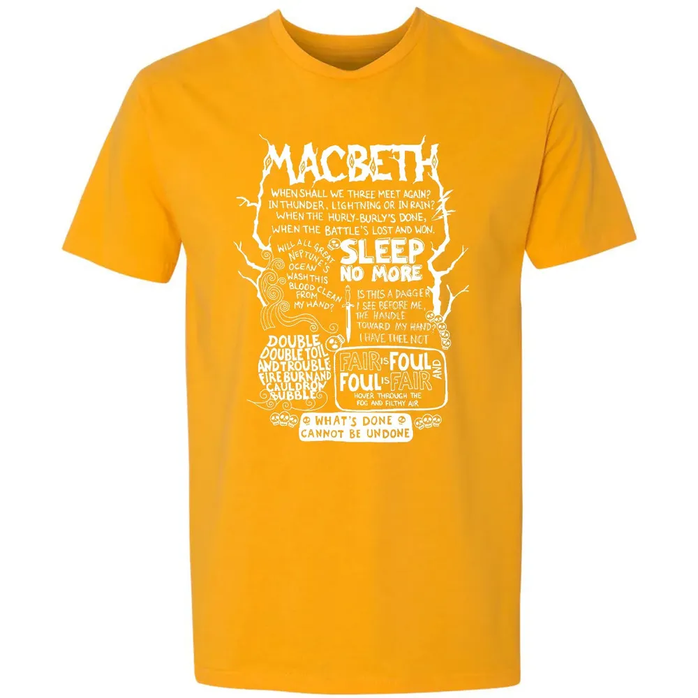 Macbeth Premium Unisex T-shirt - 11