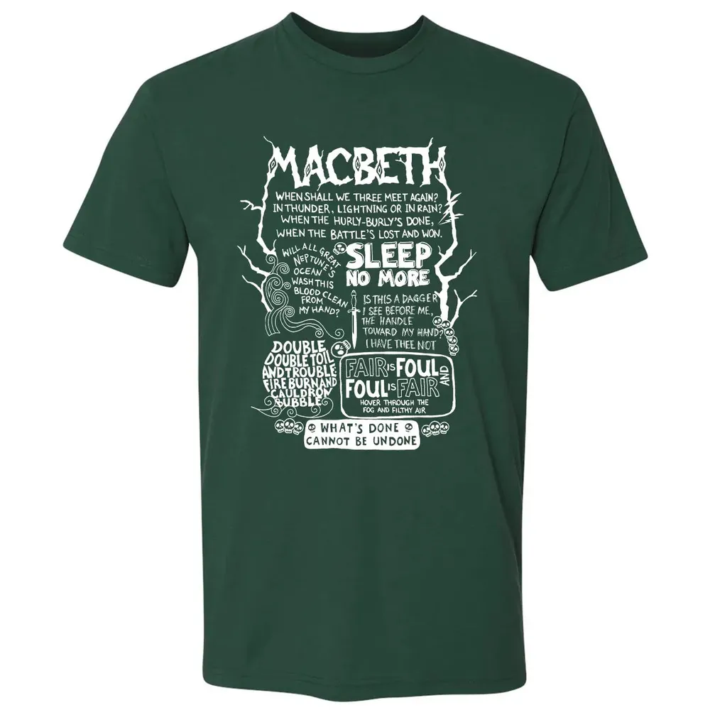 Macbeth Premium Unisex T-shirt - 12