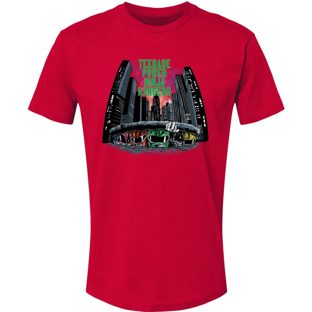 nage Power Ninja Rangers Premium Unisex T-shirt - 6