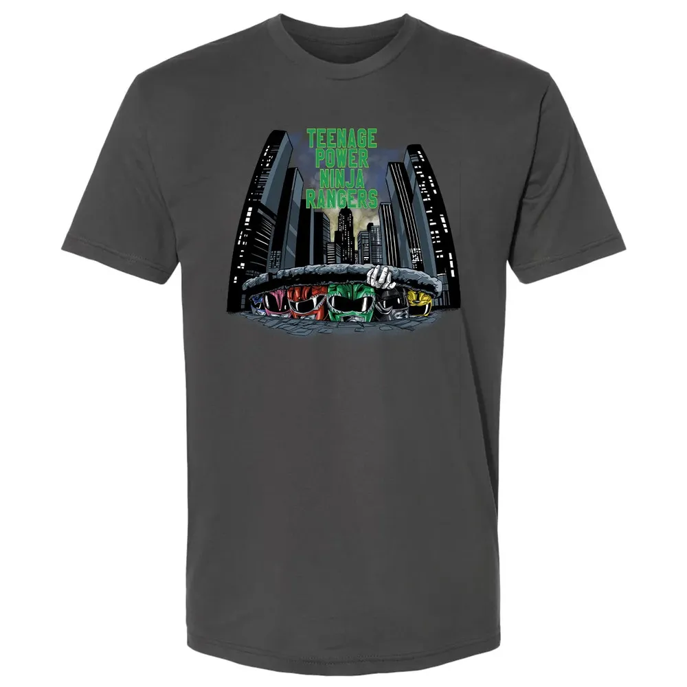 nage Power Ninja Rangers Premium Unisex T-shirt - 8