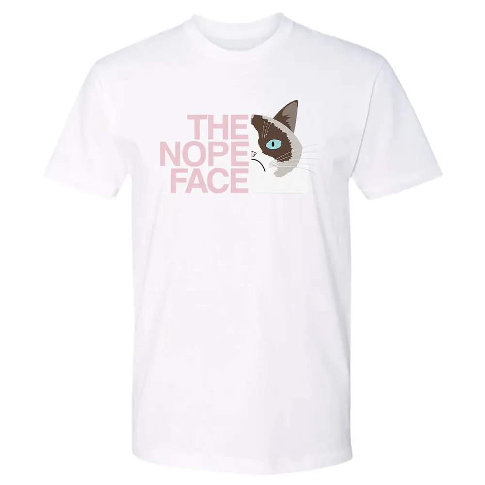 The Nope Face Premium Unisex T-shirt - 4