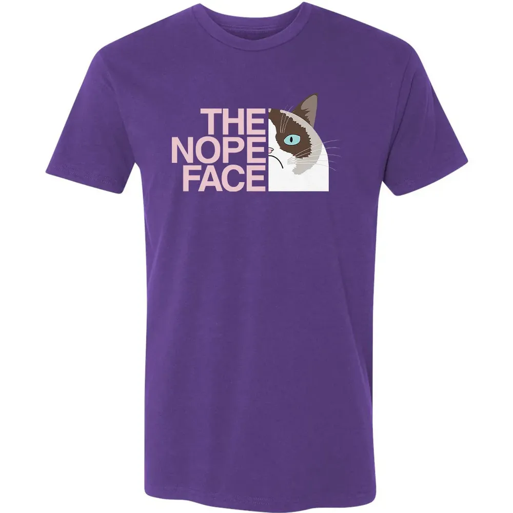 The Nope Face Premium Unisex T-shirt - 7