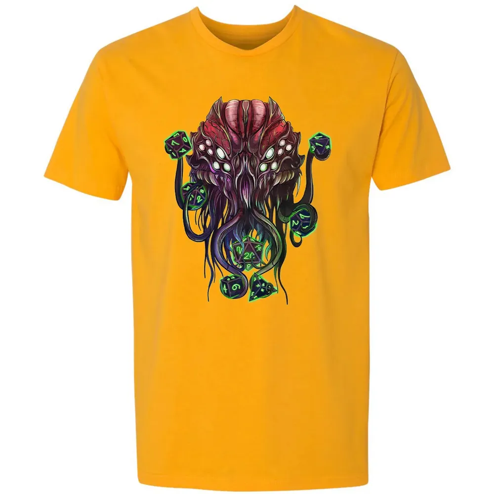 Cthulhu And Dices Premium Unisex T-shirt - 11