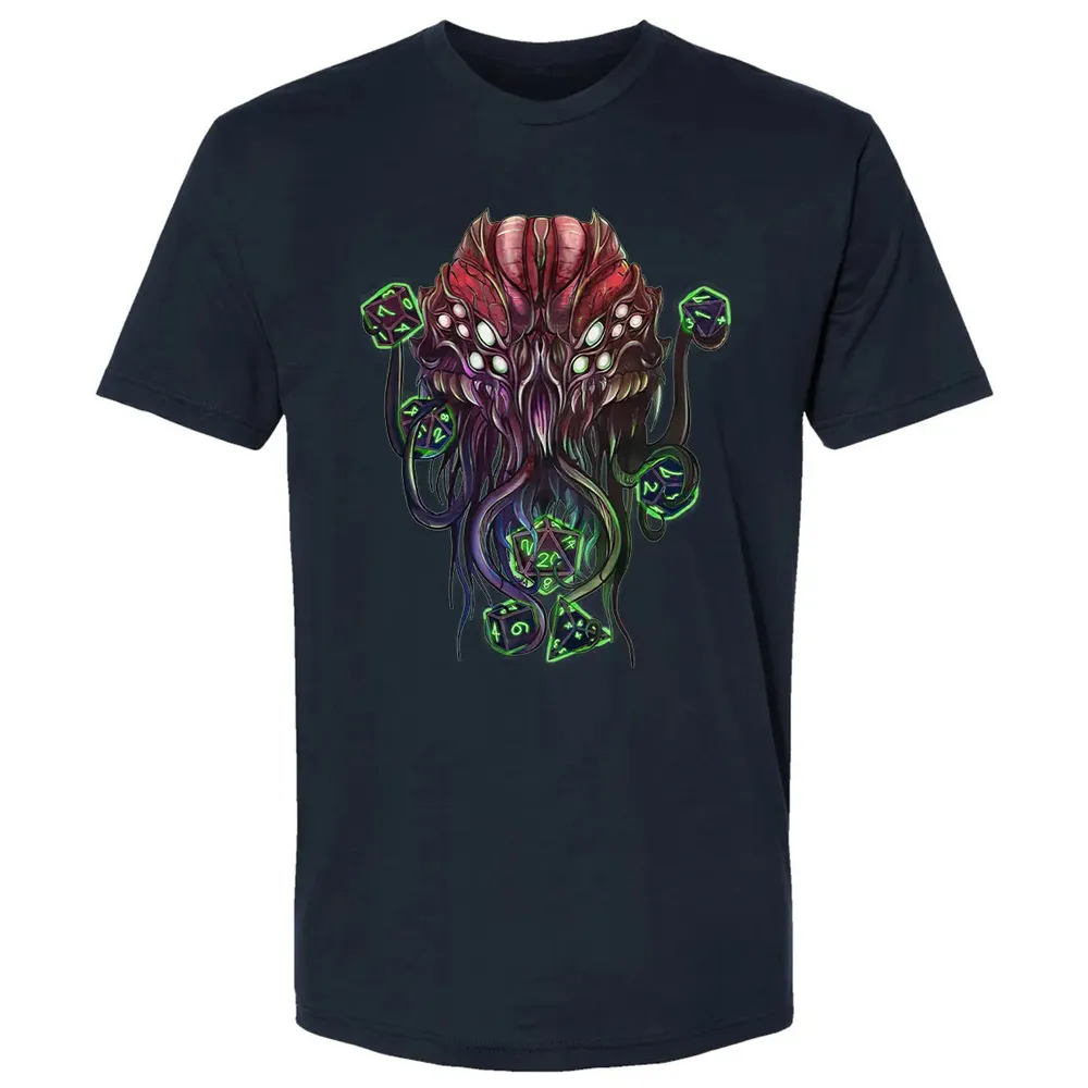 Cthulhu And Dices Premium Unisex T-shirt - 2