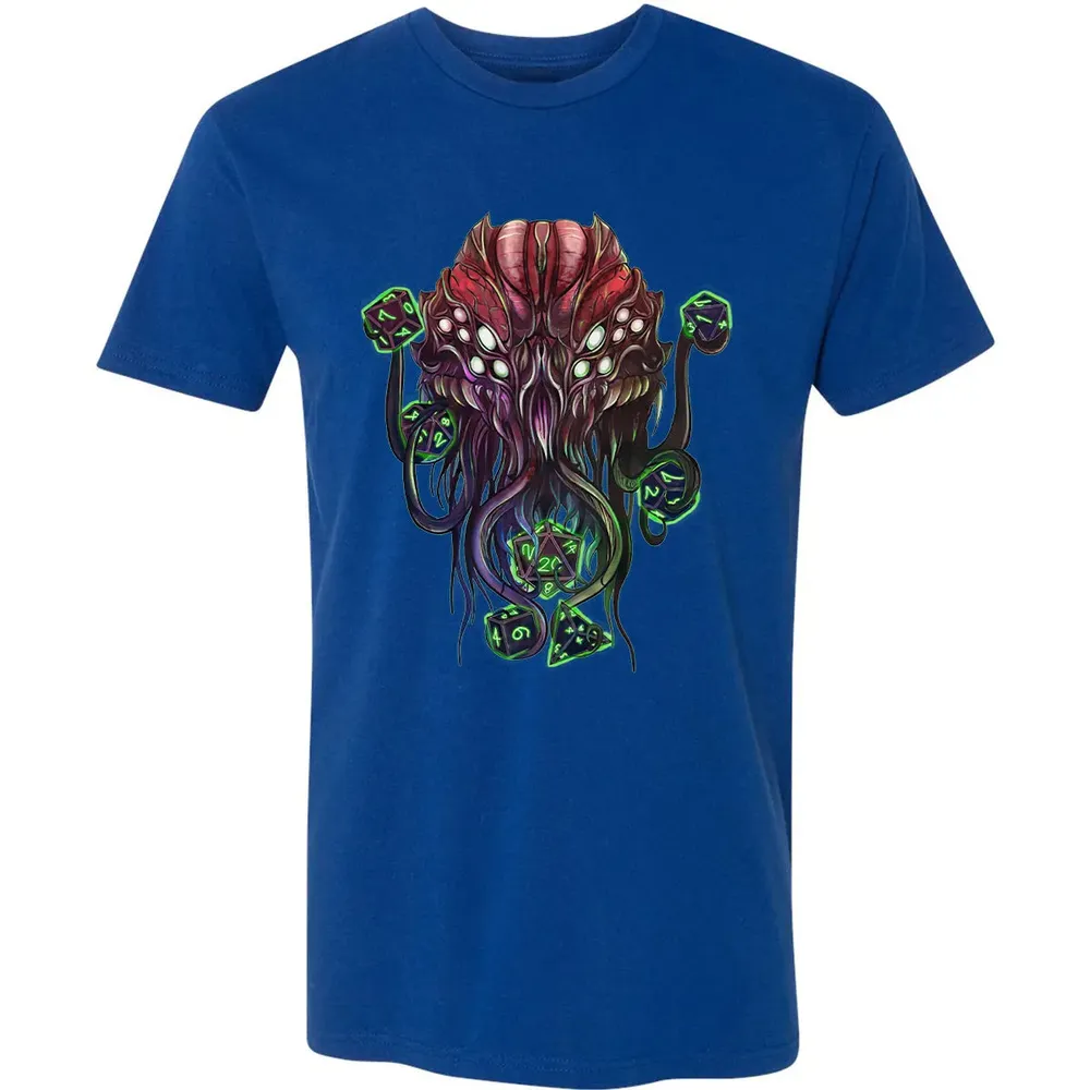 Cthulhu And Dices Premium Unisex T-shirt - 10