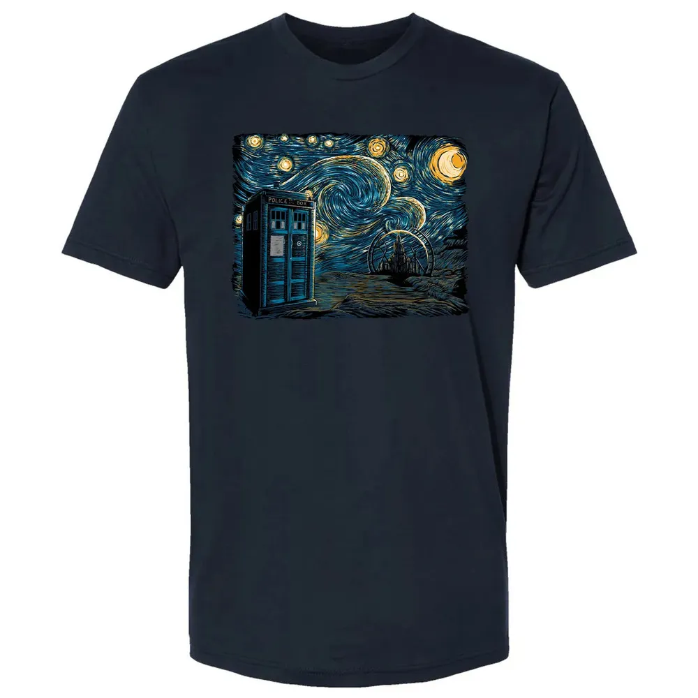 Starry Gallifrey Premium Unisex T-shirt - 2