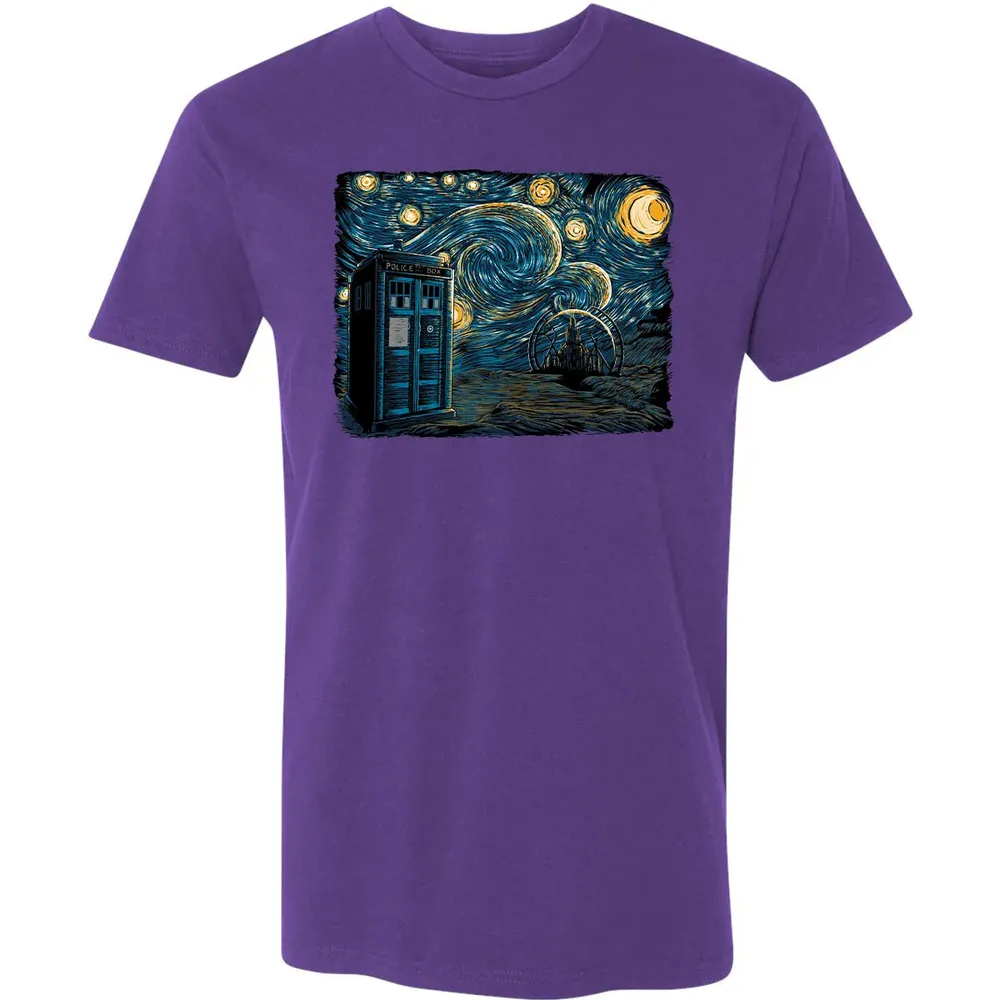 Starry Gallifrey Premium Unisex T-shirt - 7