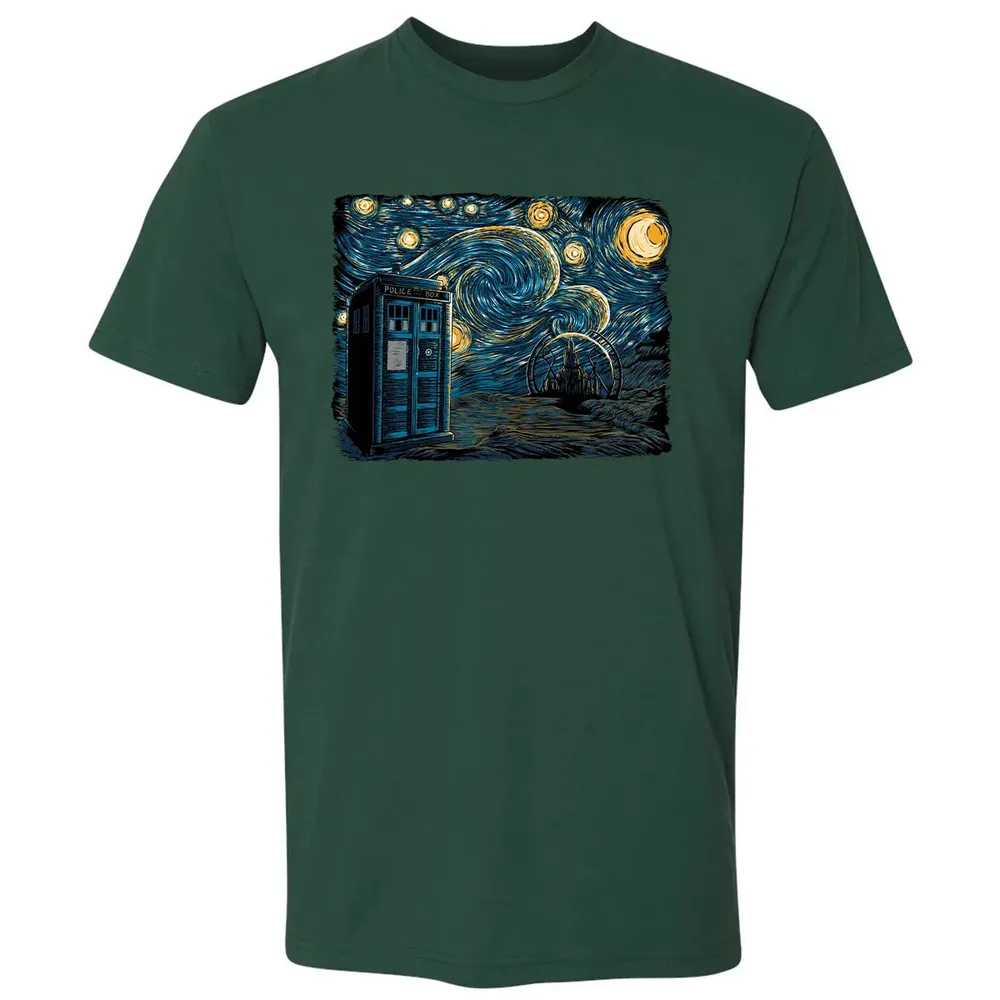 Starry Gallifrey Premium Unisex T-shirt - 12