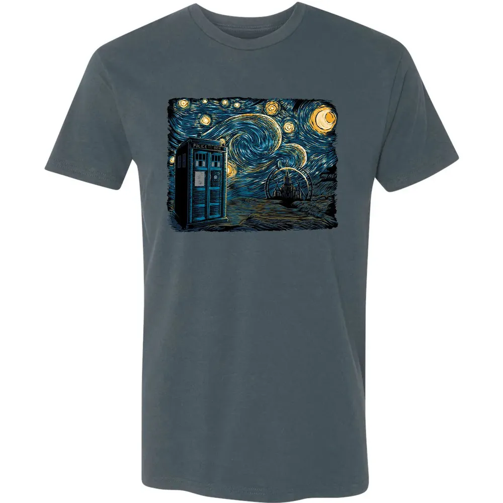 Starry Gallifrey Premium Unisex T-shirt - 14