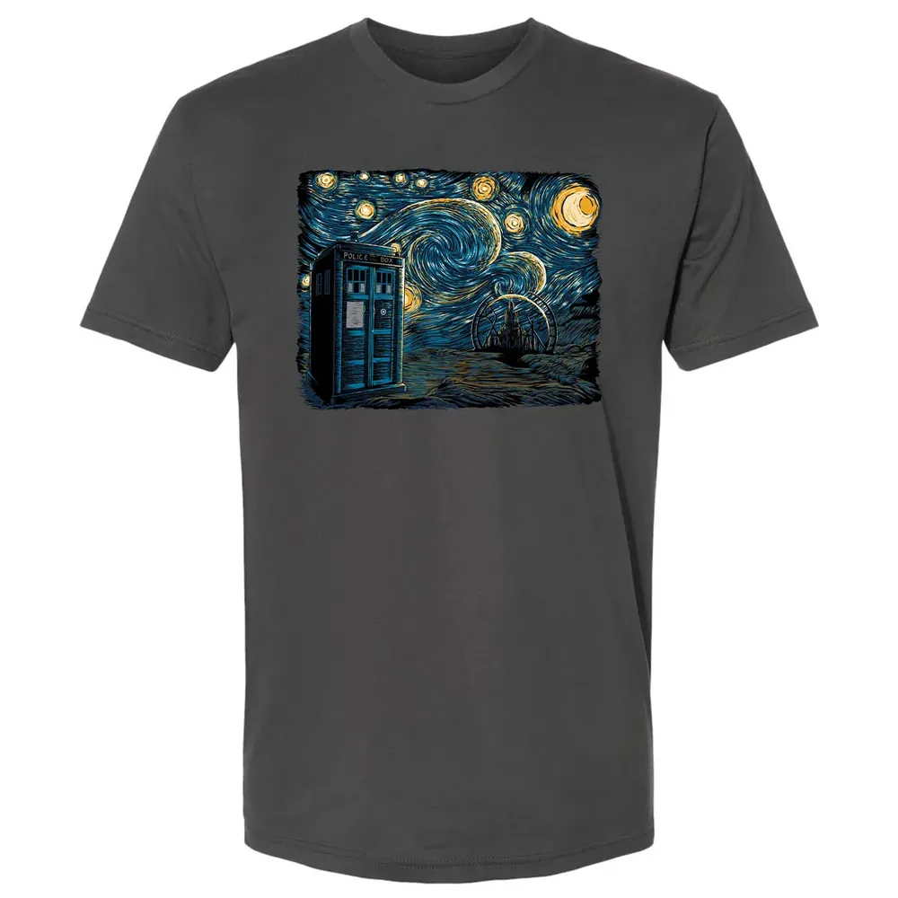 Starry Gallifrey Premium Unisex T-shirt - 8