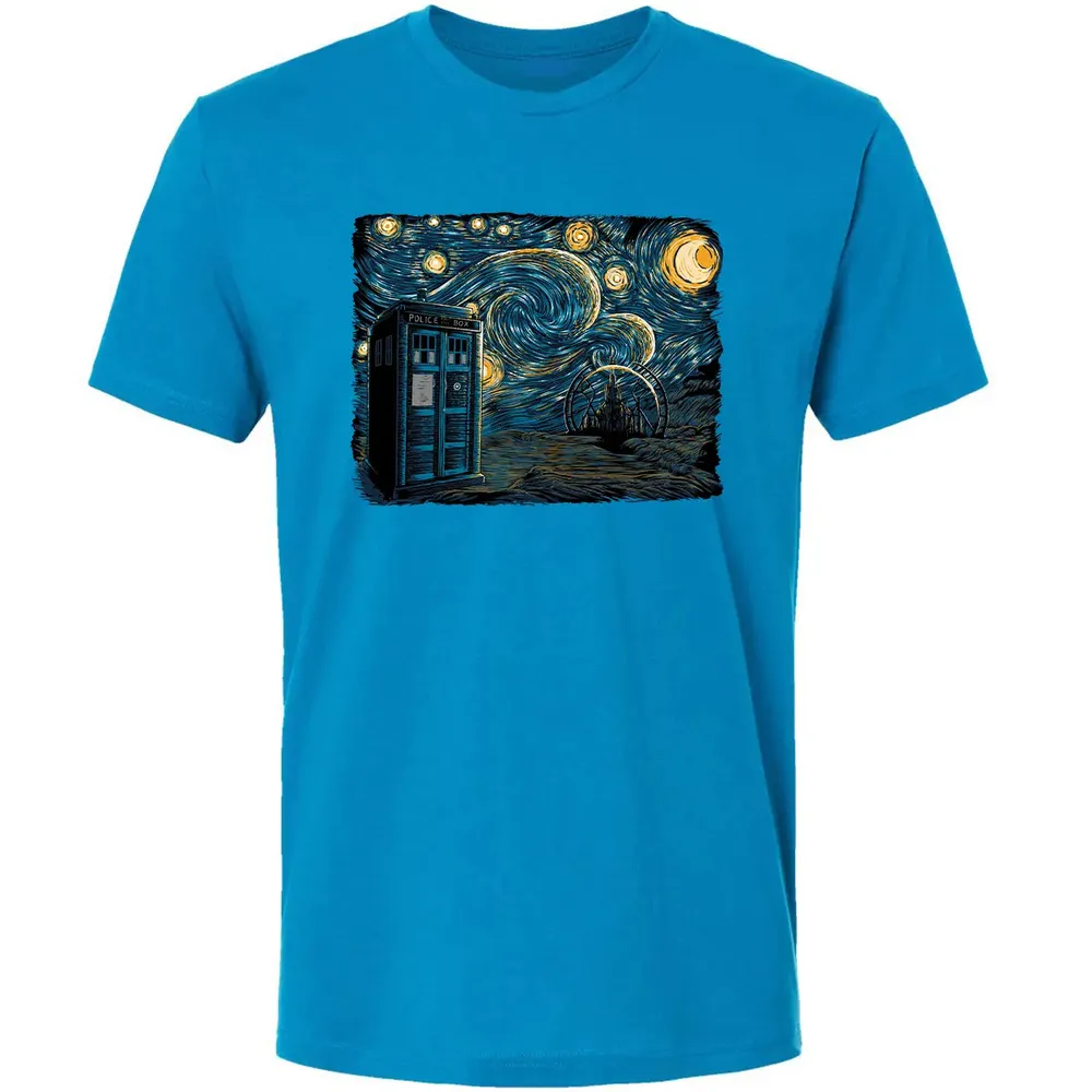 Starry Gallifrey Premium Unisex T-shirt - 15
