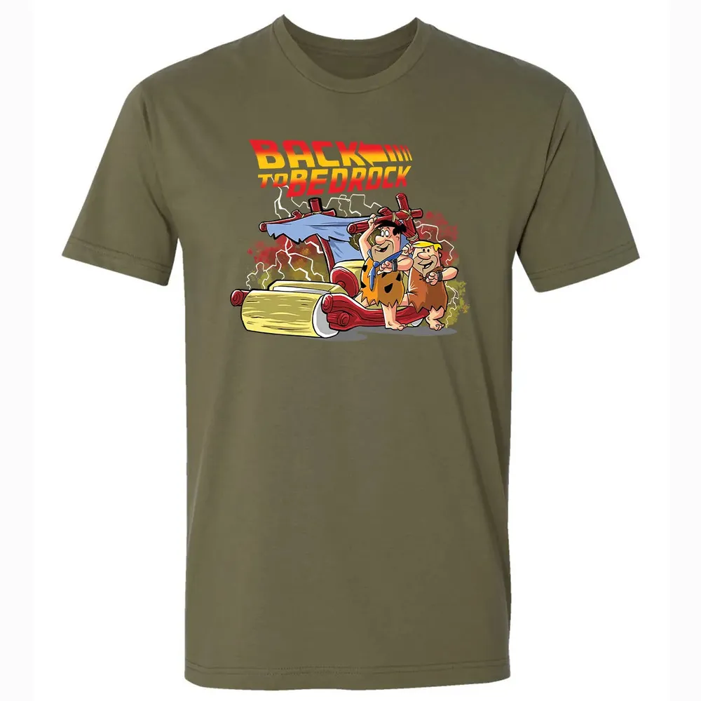 Back To The Bedrokc Premium Unisex T-shirt - 5
