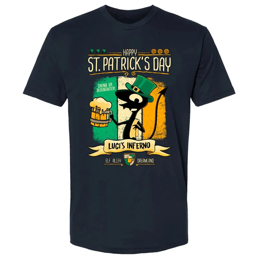 St Patrickâ€™s at Luci's Premium Unisex T-shirt - 2