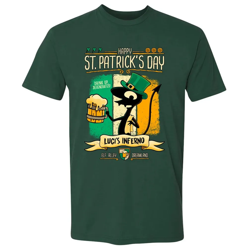 St Patrickâ€™s at Luci's Premium Unisex T-shirt - 12