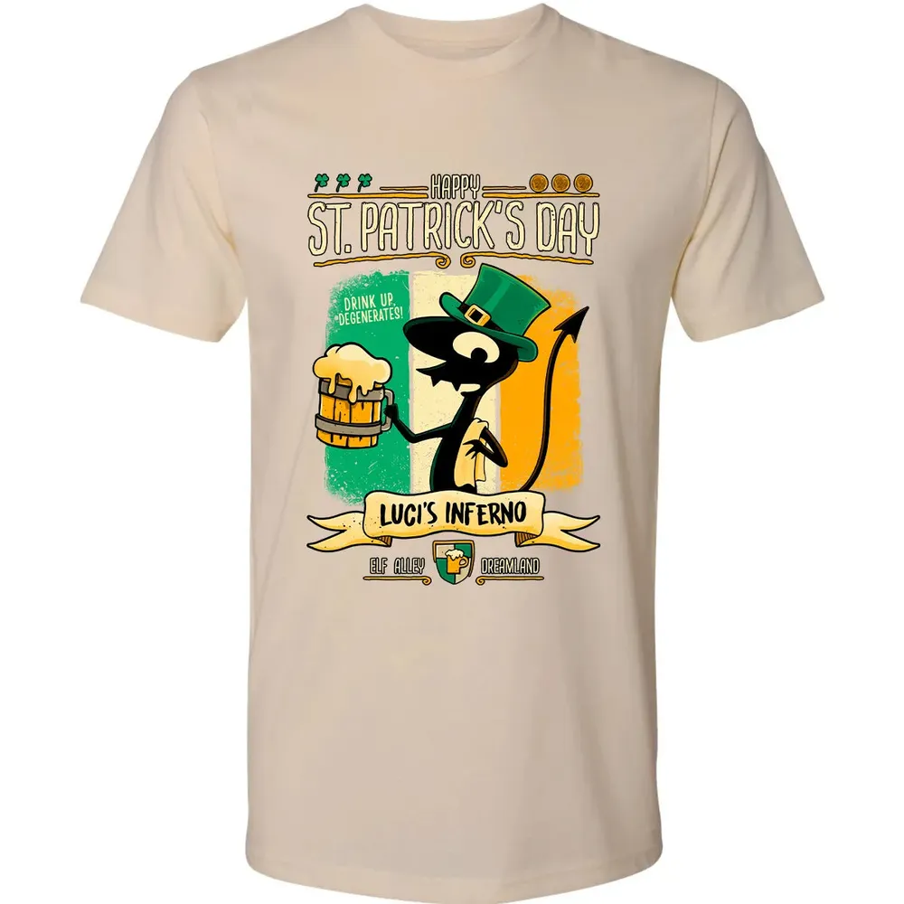 St Patrickâ€™s at Luci's Premium Unisex T-shirt - 13