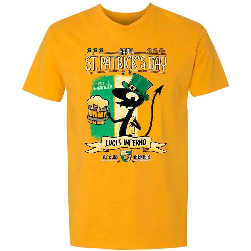 St Patrickâ€™s at Luci's Premium Unisex T-shirt - 11