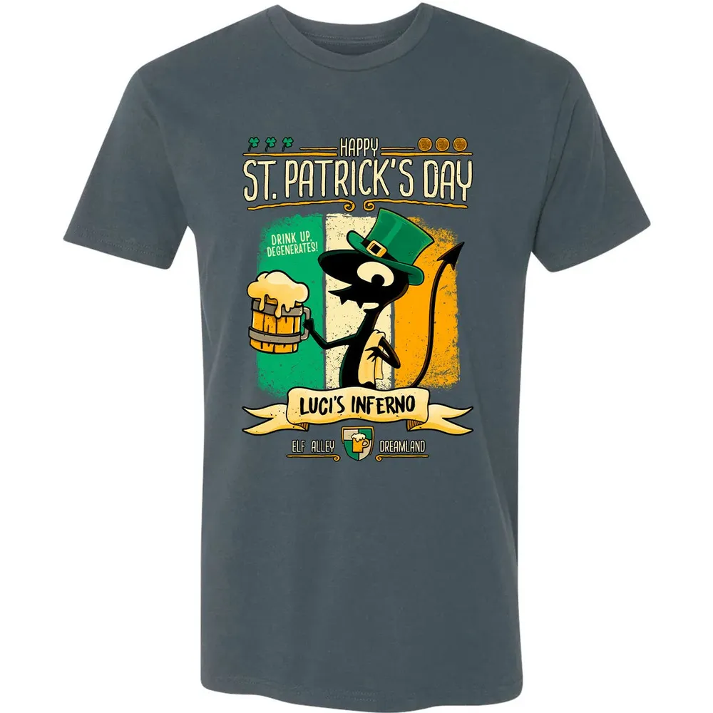 St Patrickâ€™s at Luci's Premium Unisex T-shirt - 14