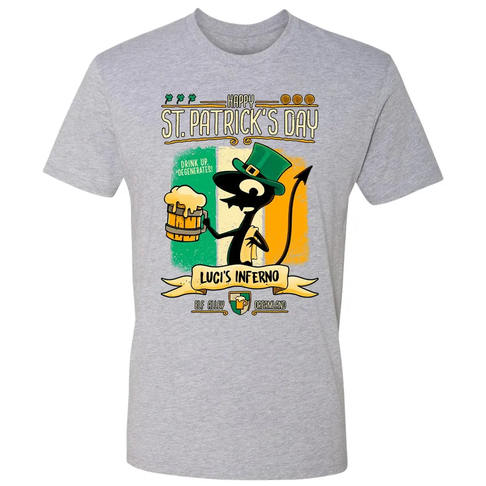 St Patrickâ€™s at Luci's Premium Unisex T-shirt - 9