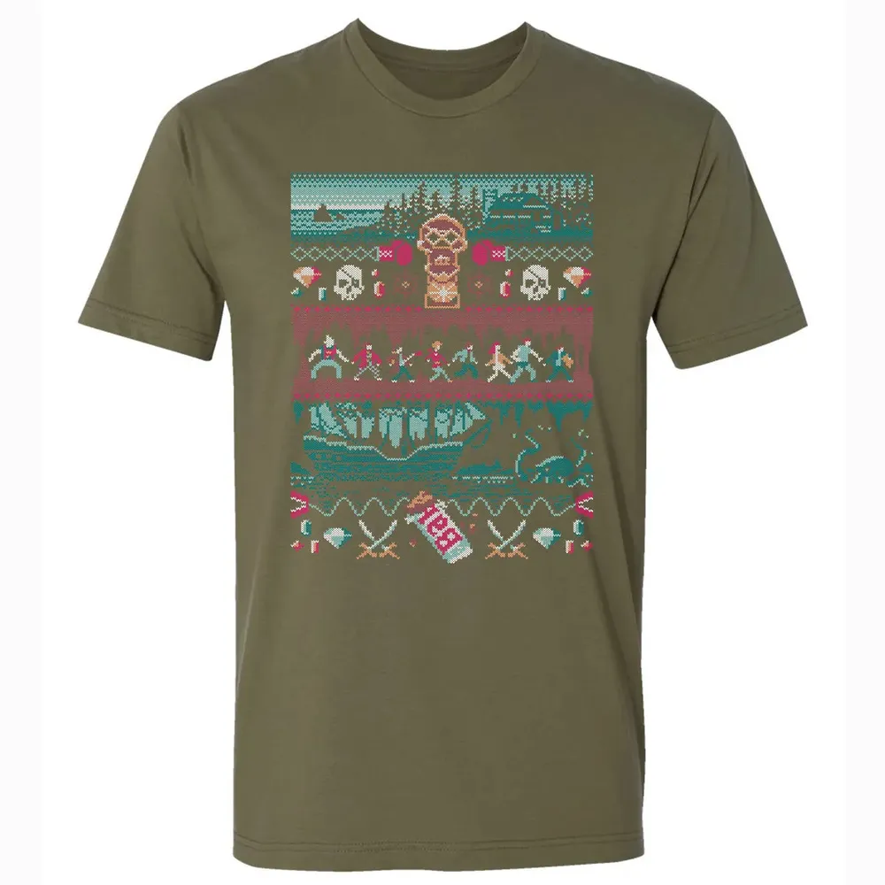 Christmas in the Goondocks Premium Unisex T-shirt - 5