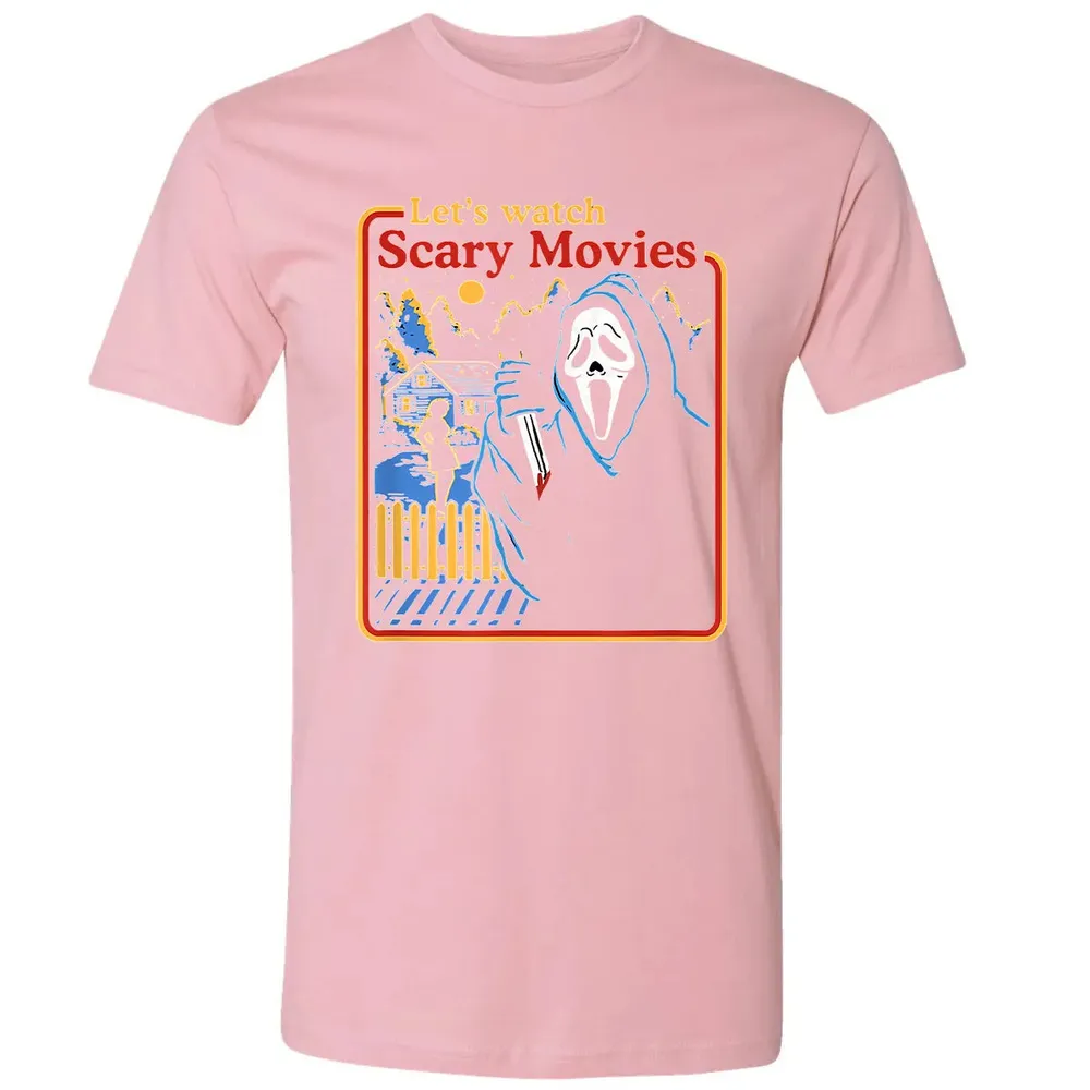 Lets Watch Scary Movies Premium Unisex T-shirt - 3