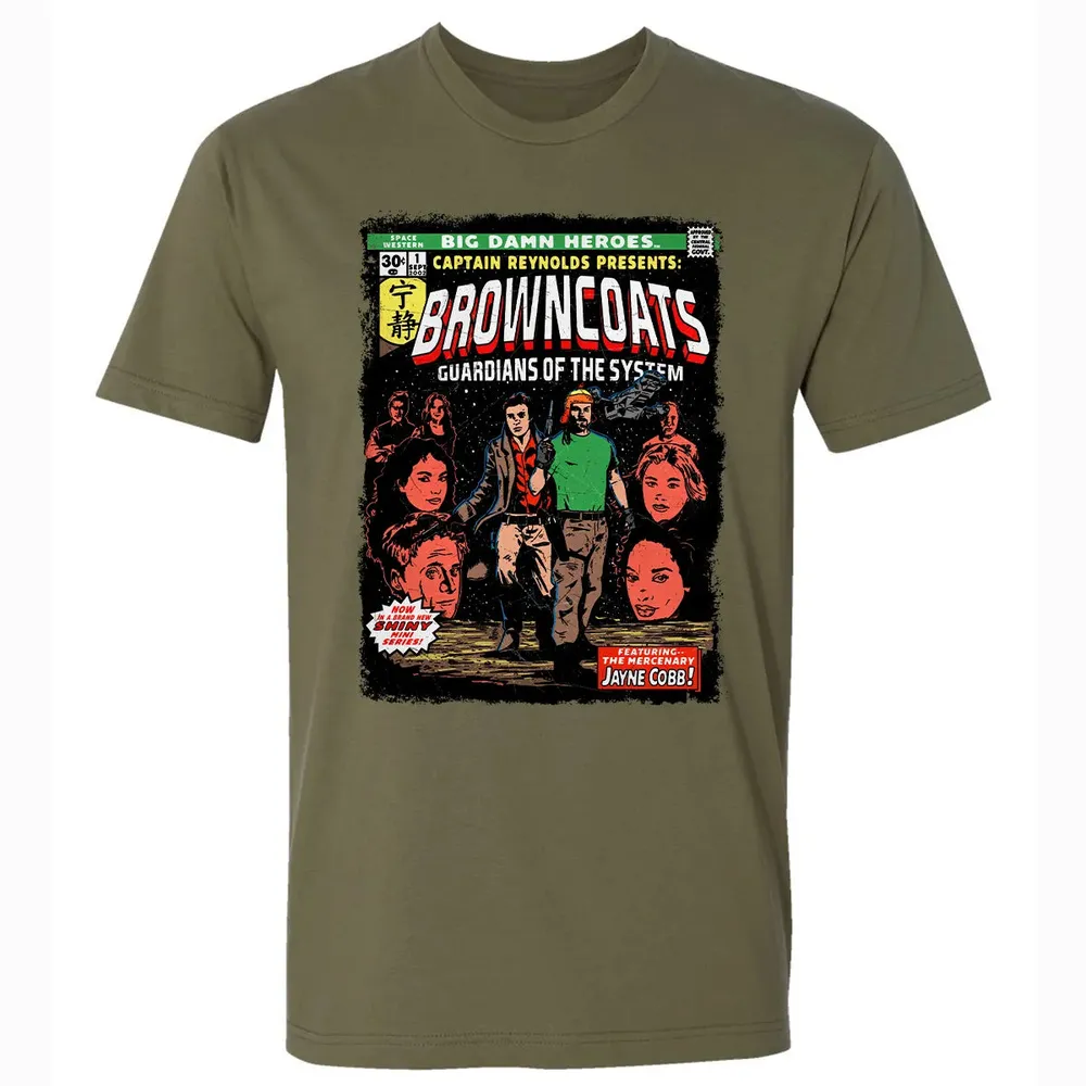 Big Damn Heroes Premium Unisex T-shirt - 5