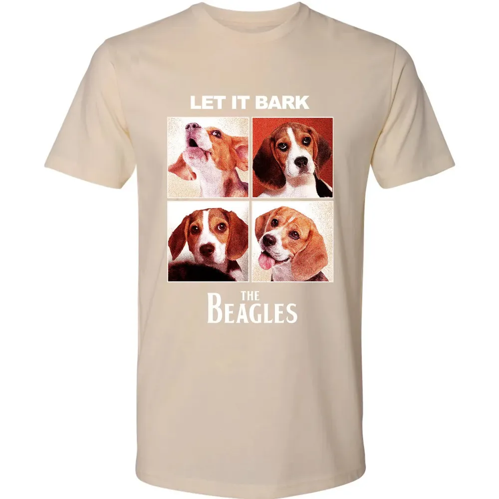 Let It Bark The Beagles Premium Unisex T-shirt - 13