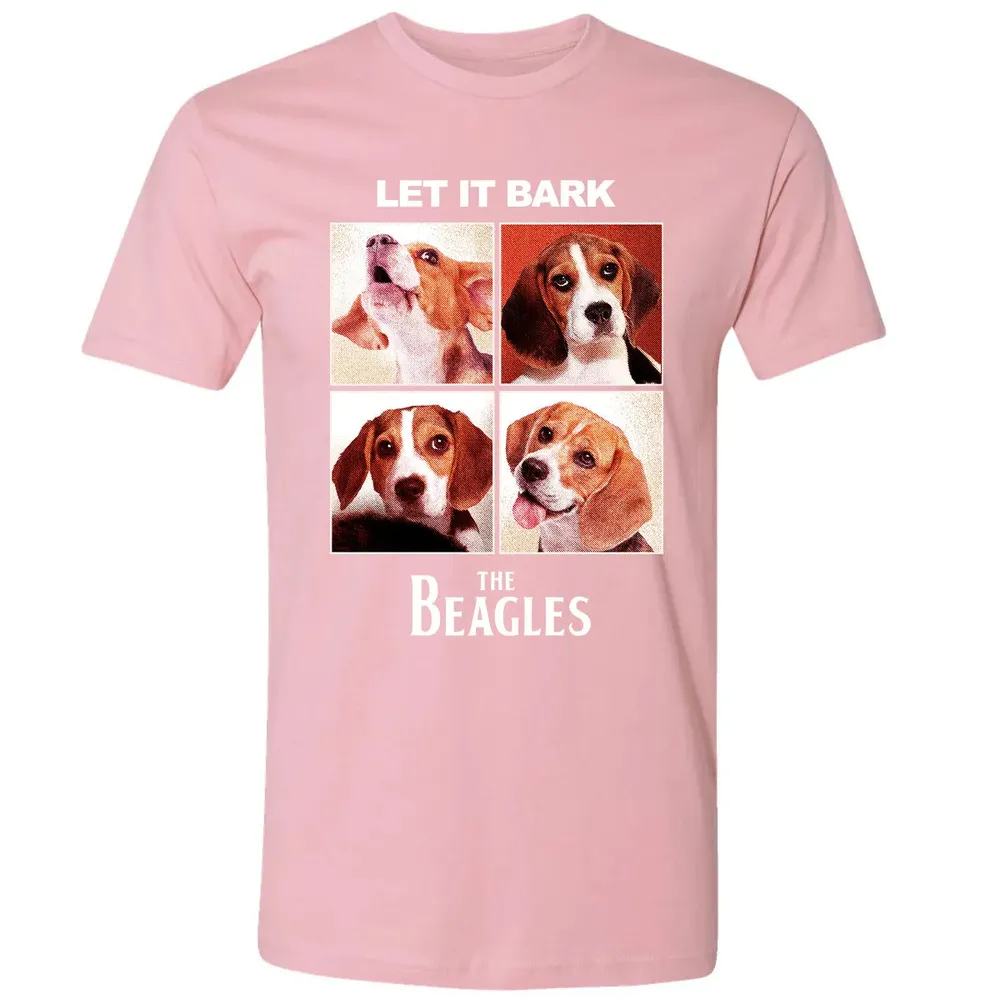 Let It Bark The Beagles Premium Unisex T-shirt - 3