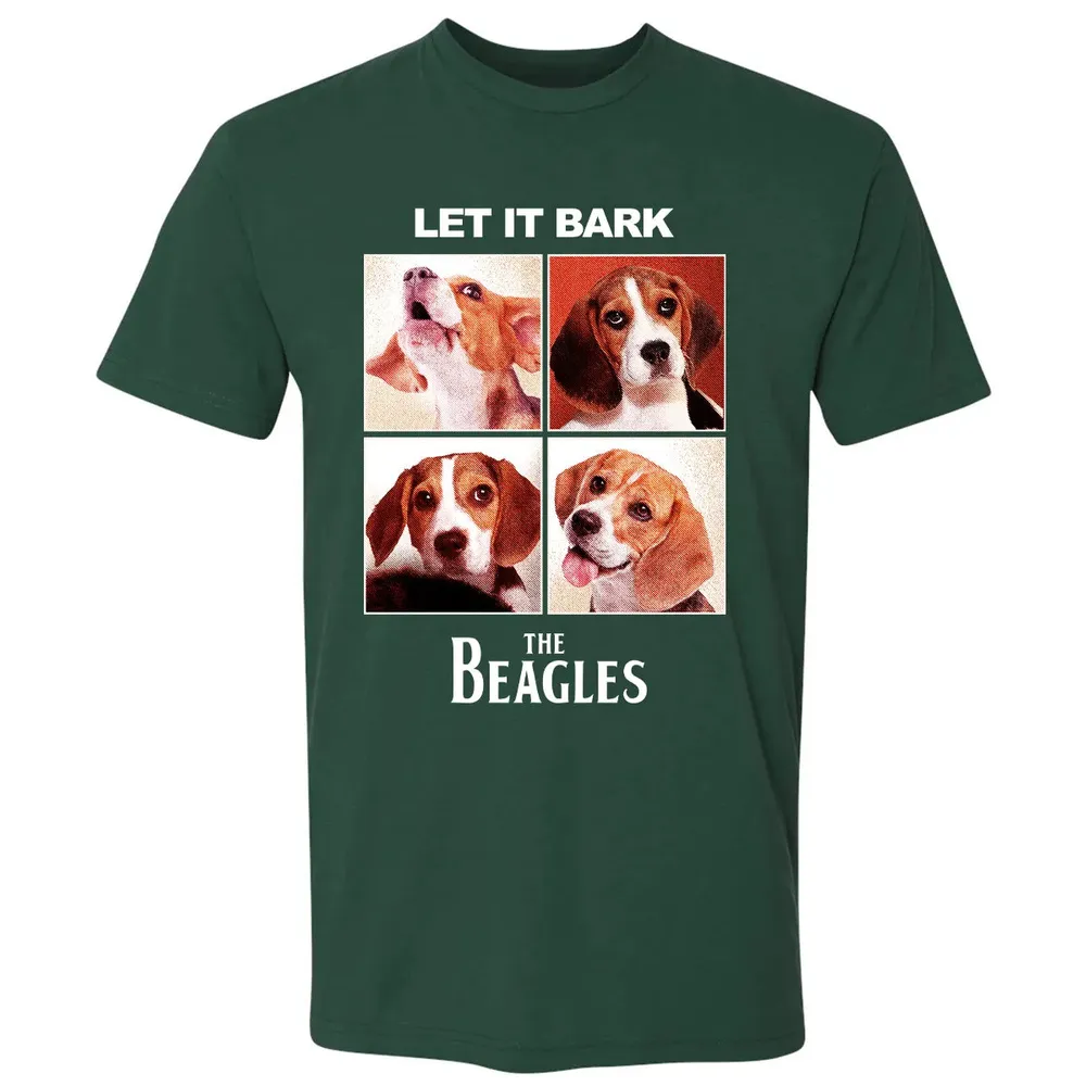 Let It Bark The Beagles Premium Unisex T-shirt - 12