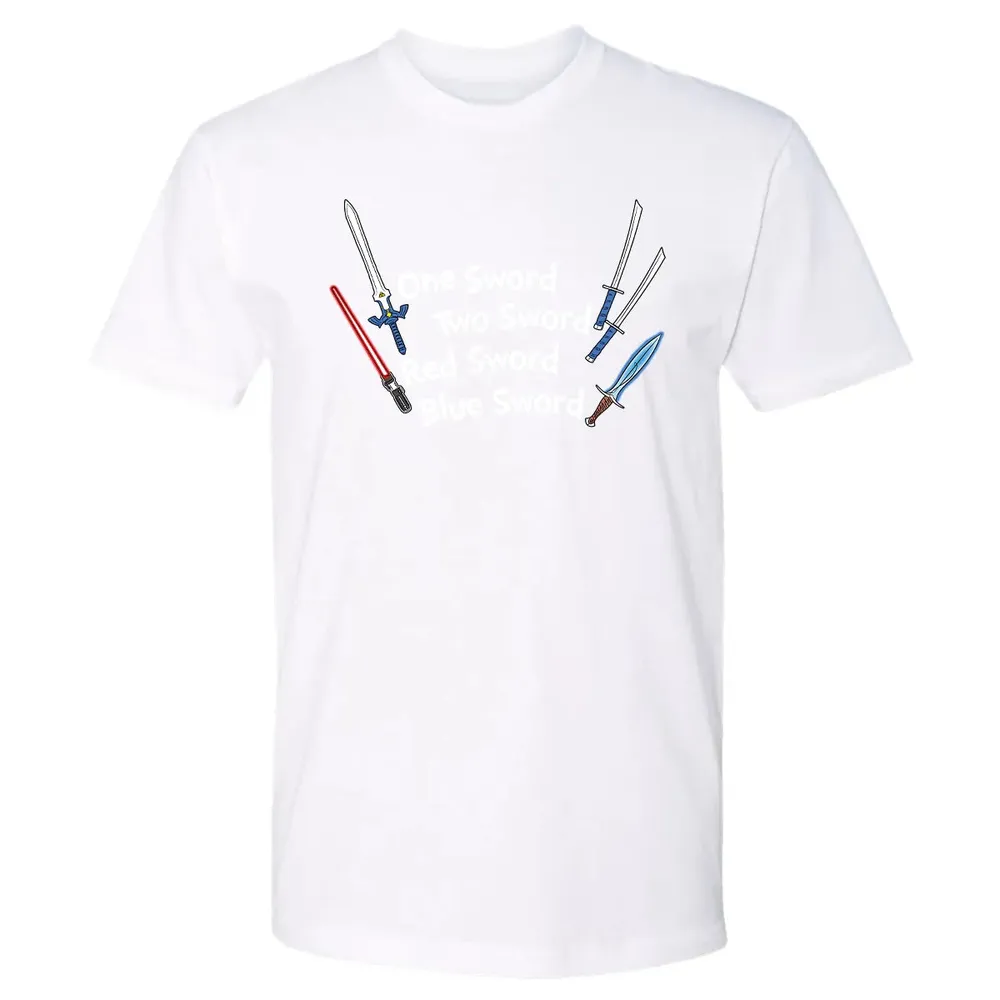 One Sword Two Sword Premium Unisex T-shirt - 4