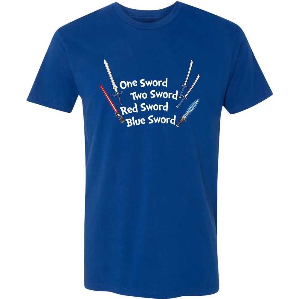 One Sword Two Sword Premium Unisex T-shirt - 10