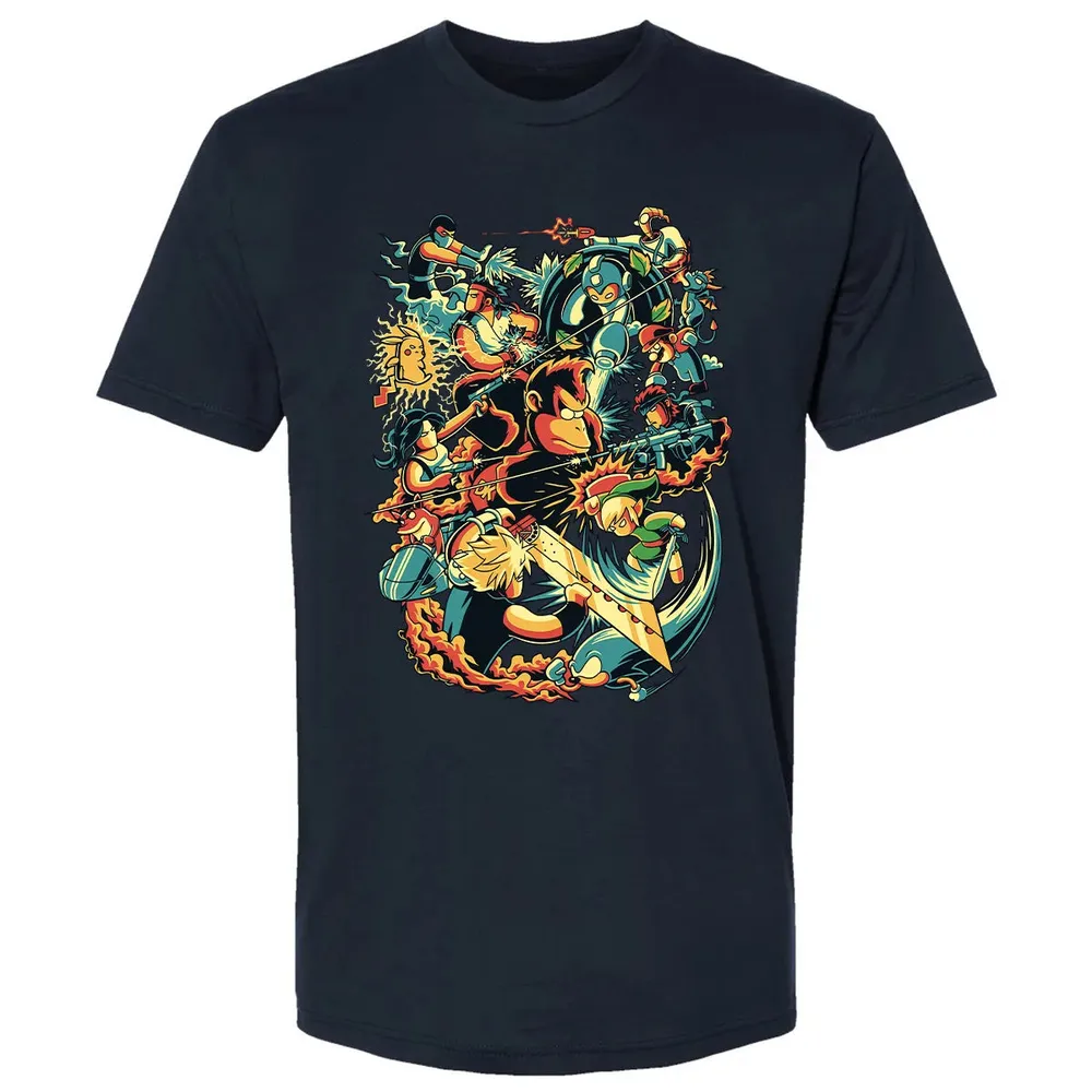 Retro Fight Premium Unisex T-shirt - 2