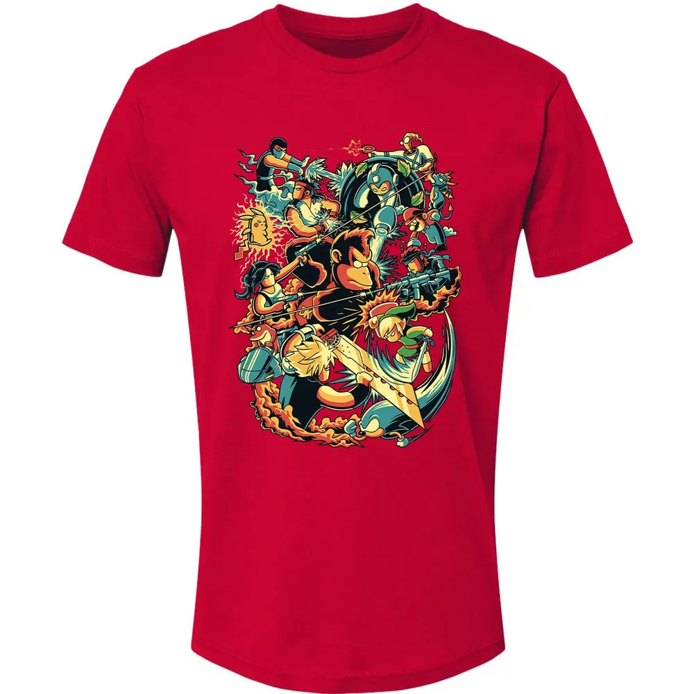 Retro Fight Premium Unisex T-shirt - 6
