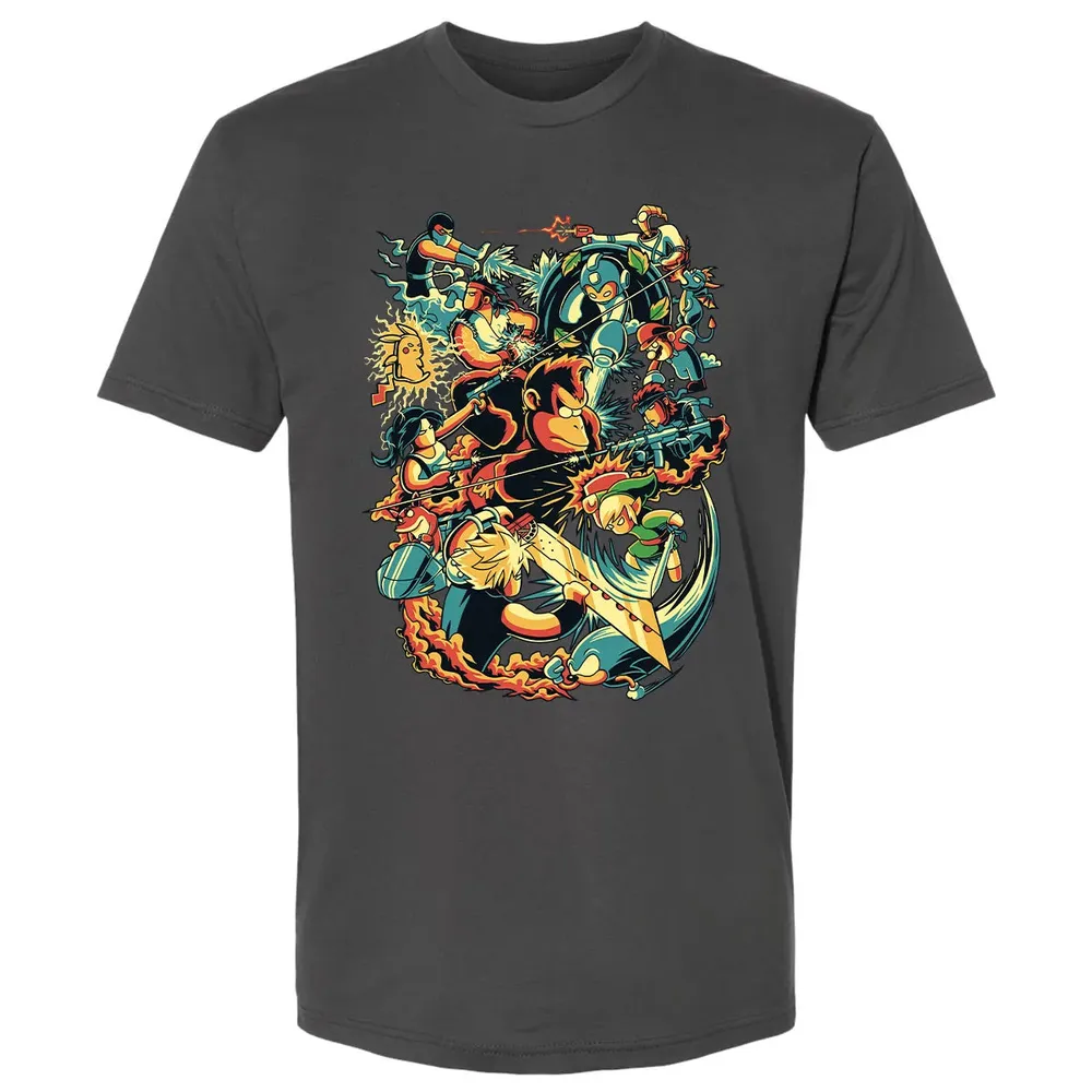 Retro Fight Premium Unisex T-shirt - 8