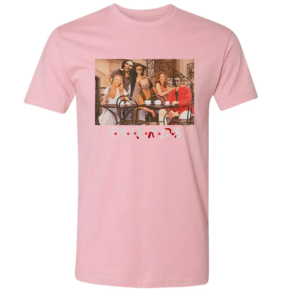 Friends IT Saw spooky clown Halloween horror movies Premium Unisex T-shirt - 3