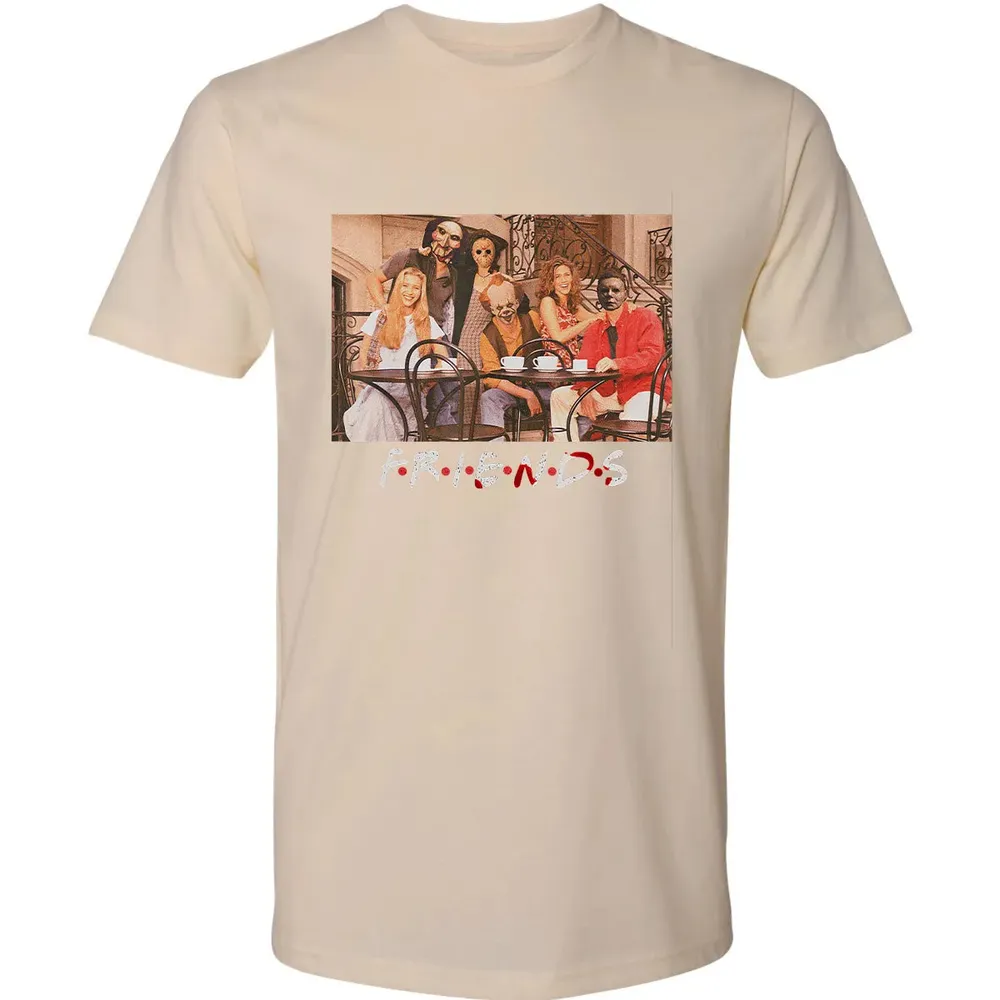 Friends IT Saw spooky clown Halloween horror movies Premium Unisex T-shirt - 13