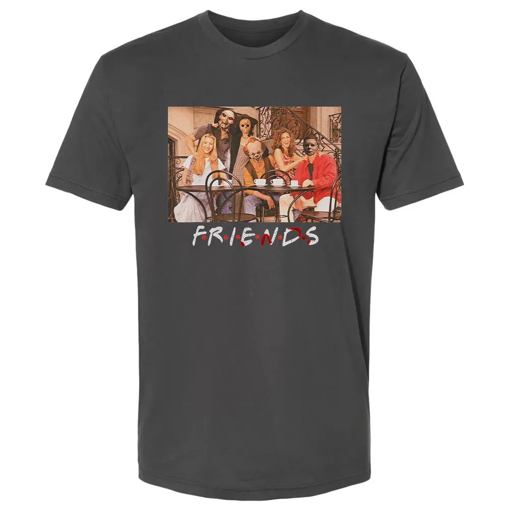 Friends IT Saw spooky clown Halloween horror movies Premium Unisex T-shirt - 8