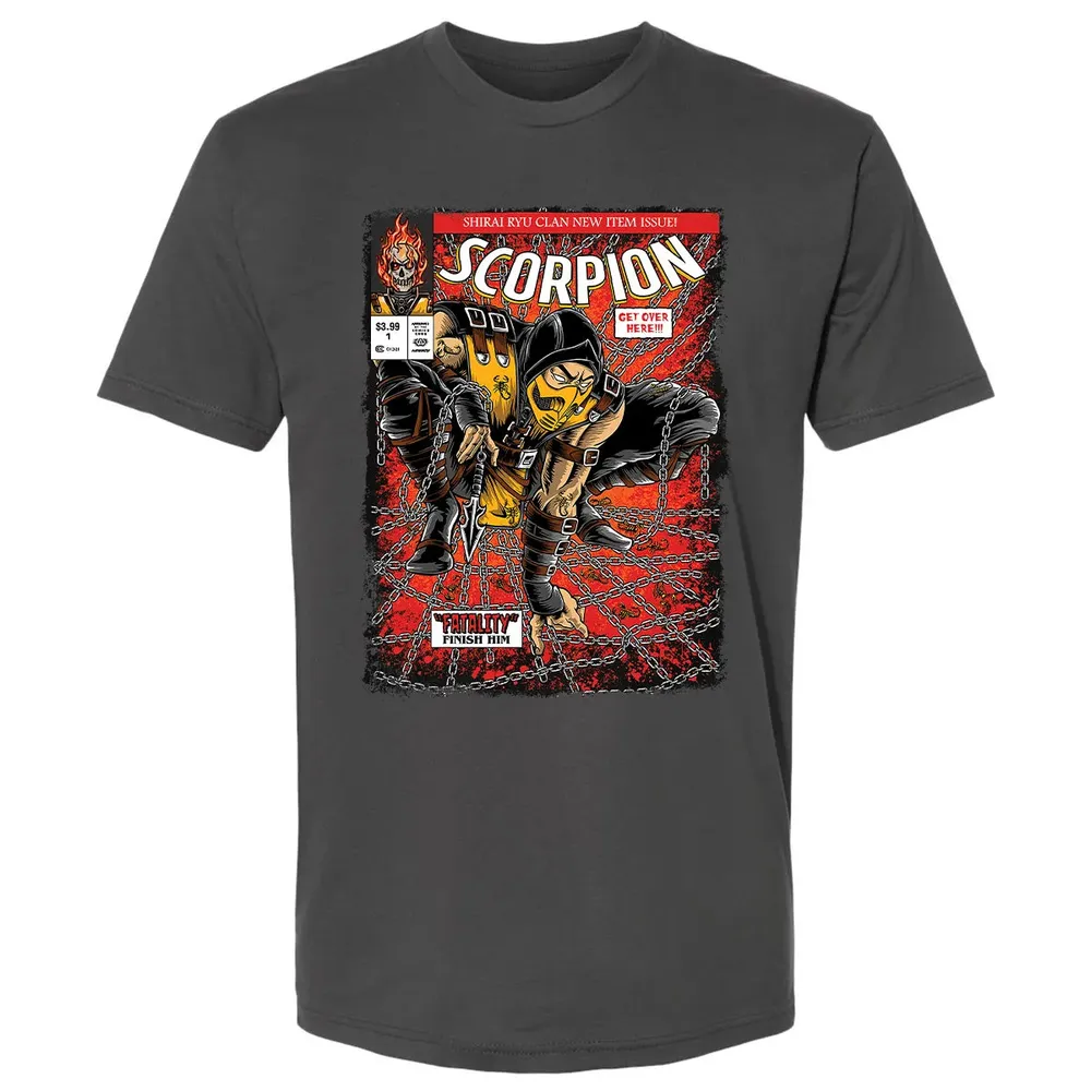Scorpion Comic Premium Unisex T-shirt - 8