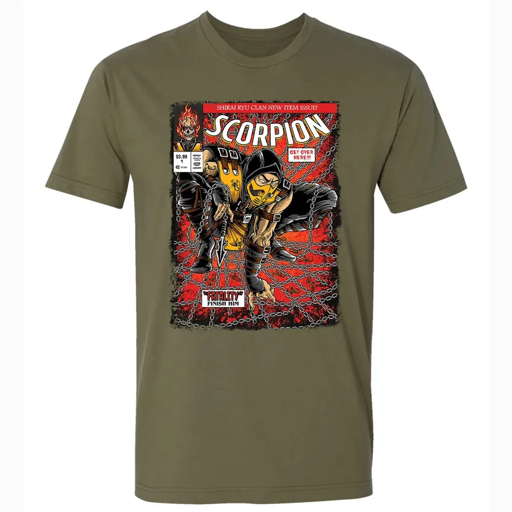 Scorpion Comic Premium Unisex T-shirt - 5