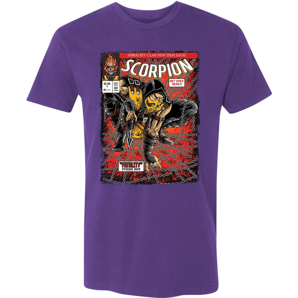 Scorpion Comic Premium Unisex T-shirt - 7