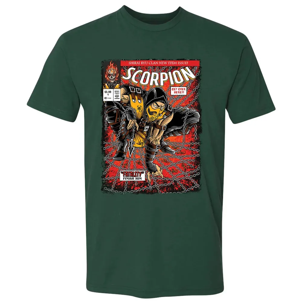 Scorpion Comic Premium Unisex T-shirt - 12