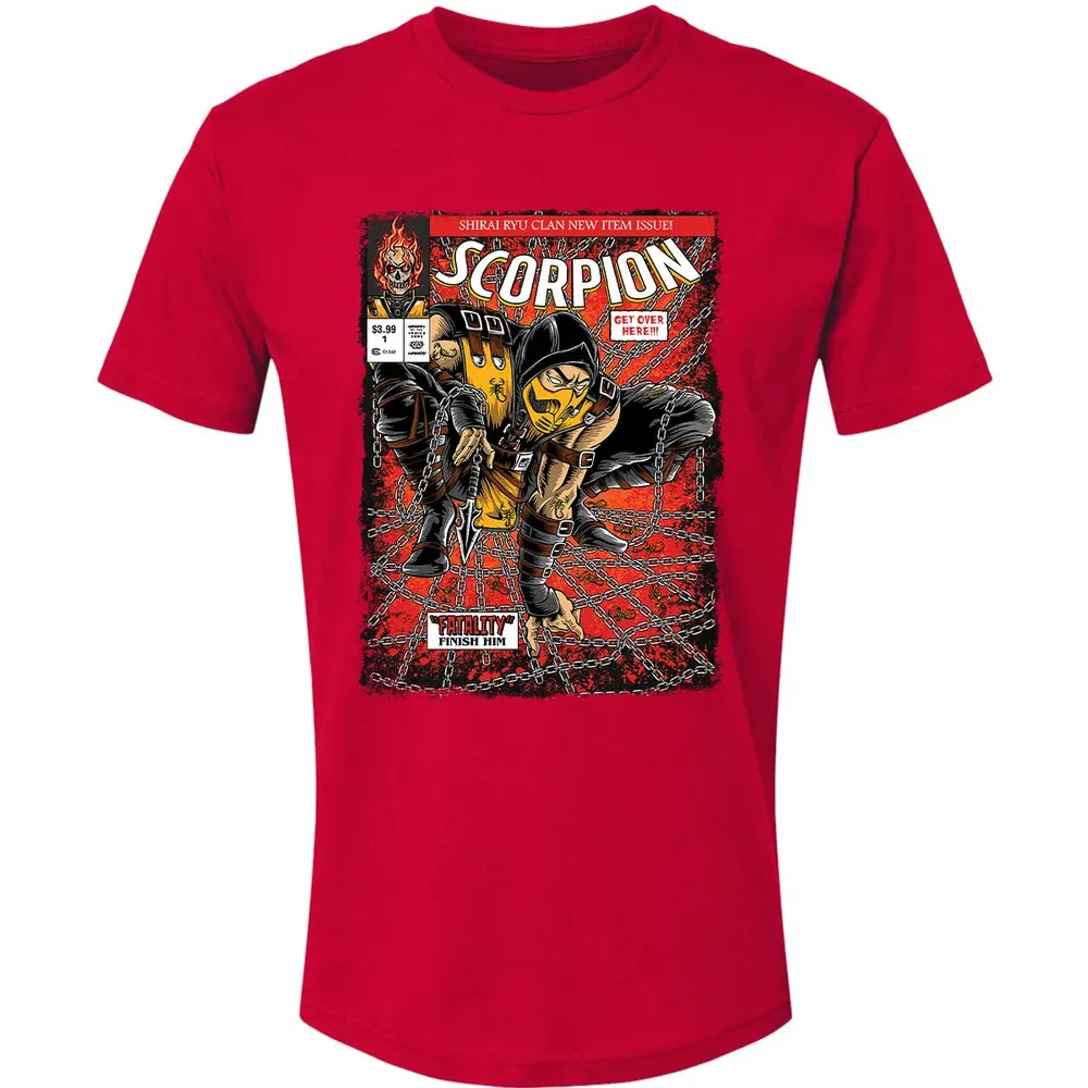 Scorpion Comic Premium Unisex T-shirt - 6