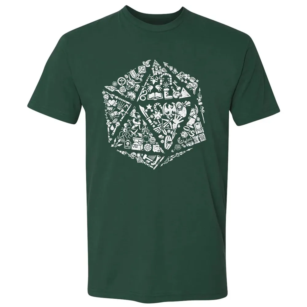 Adventure Dice Premium Unisex T-shirt - 12
