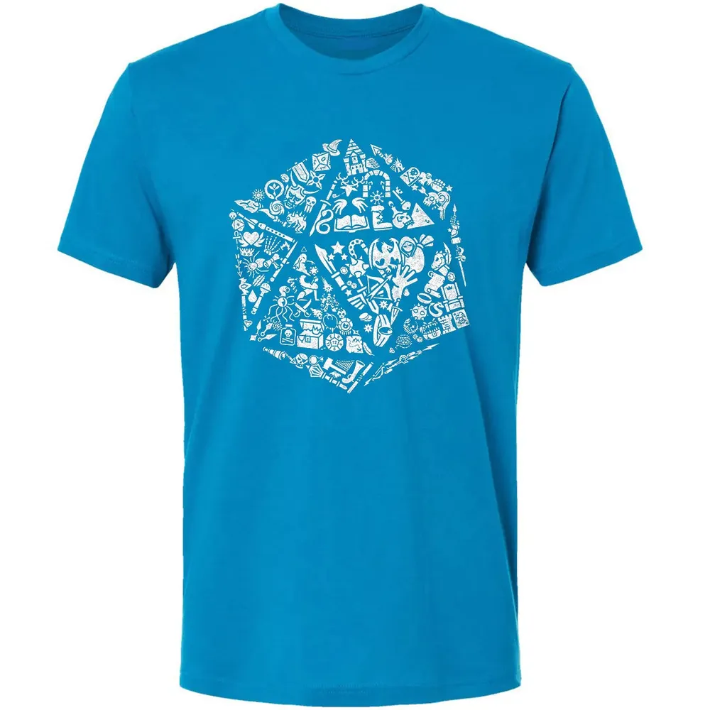 Adventure Dice Premium Unisex T-shirt - 15