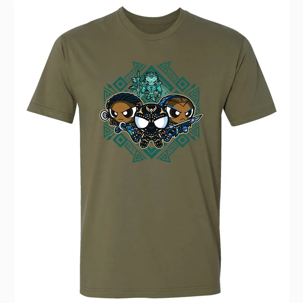 Pantherpuff Girls Premium Unisex T-shirt - 5