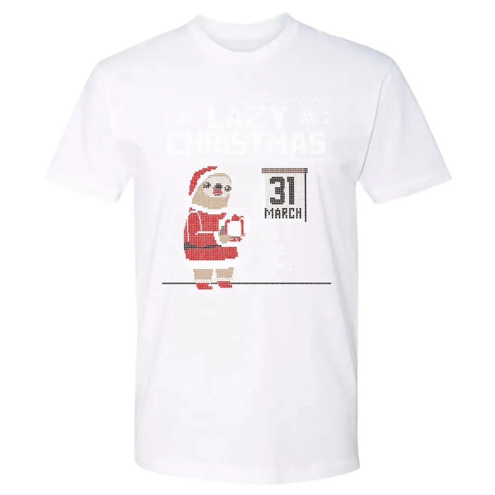 Lazy Christmas Premium Unisex T-shirt - 4