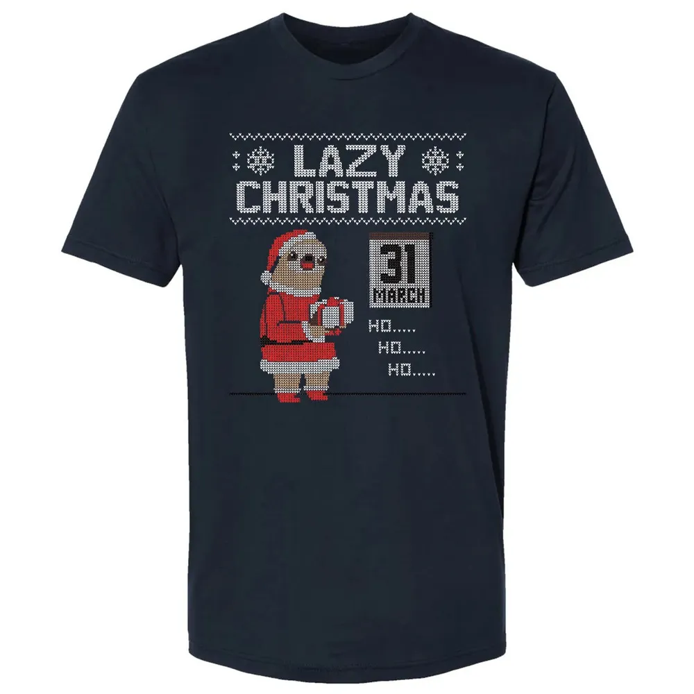 Lazy Christmas Premium Unisex T-shirt - 2