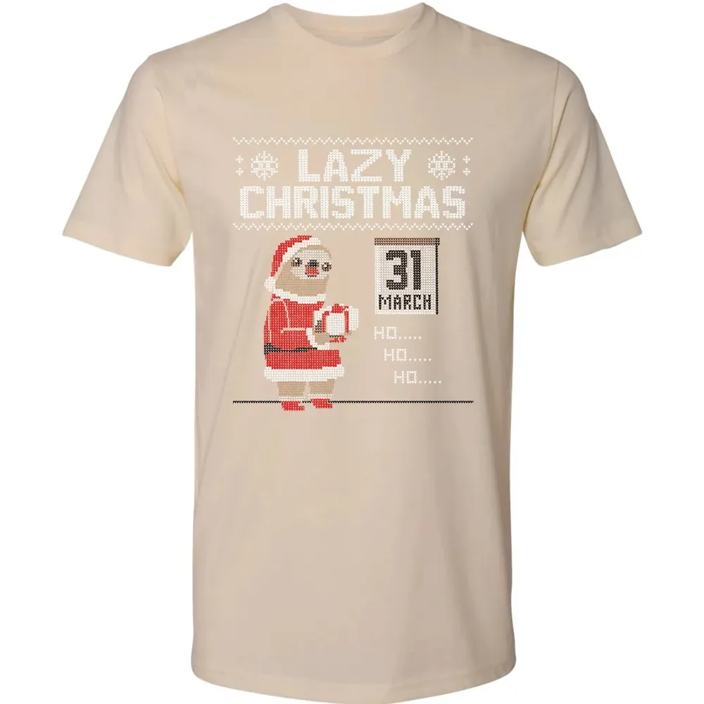 Lazy Christmas Premium Unisex T-shirt - 13