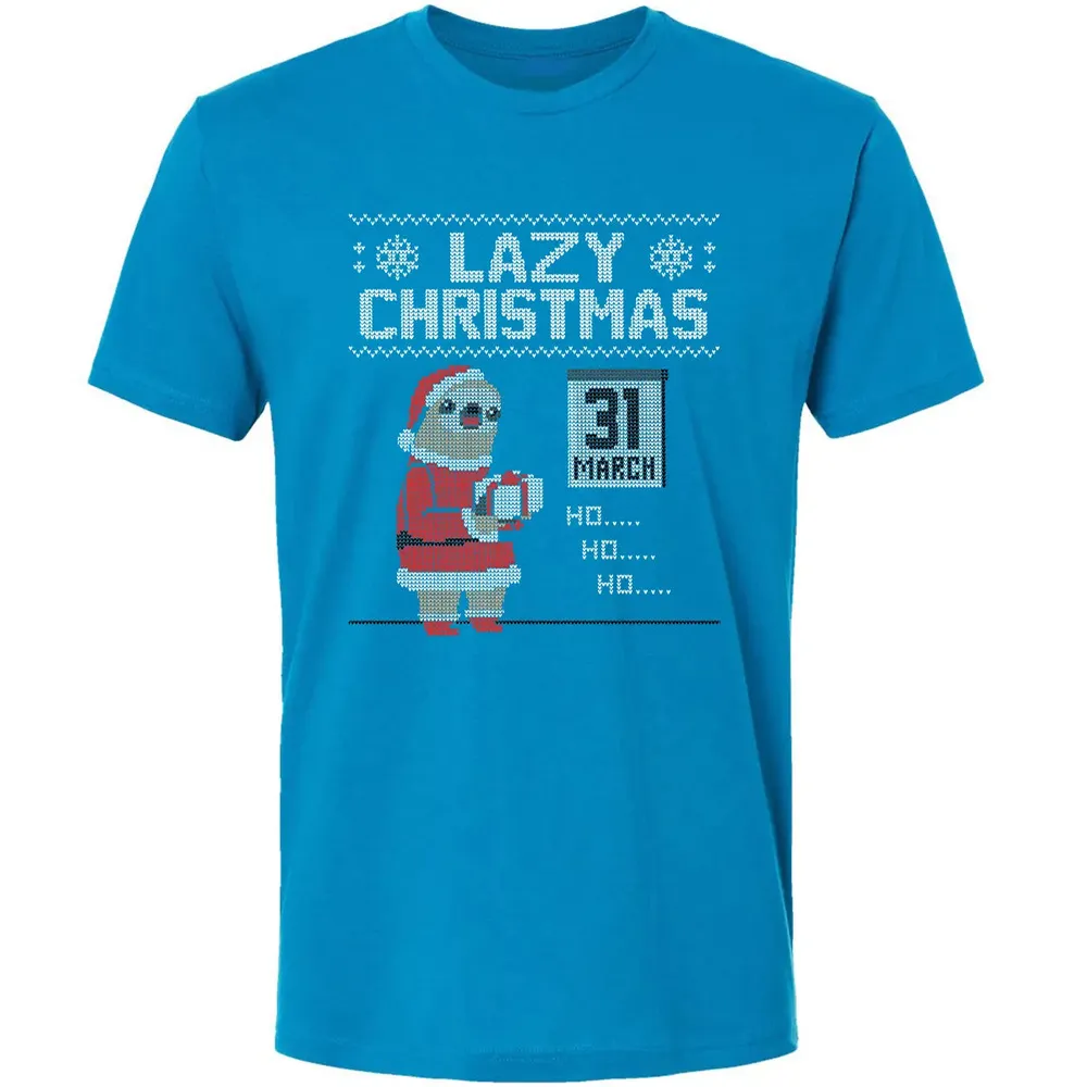 Lazy Christmas Premium Unisex T-shirt - 15